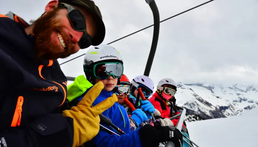Ski courses for children
