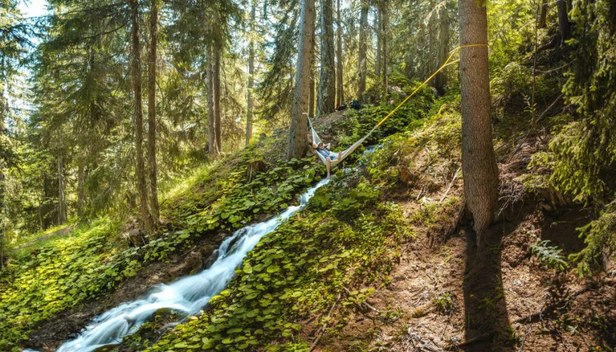 Les Biefs trail