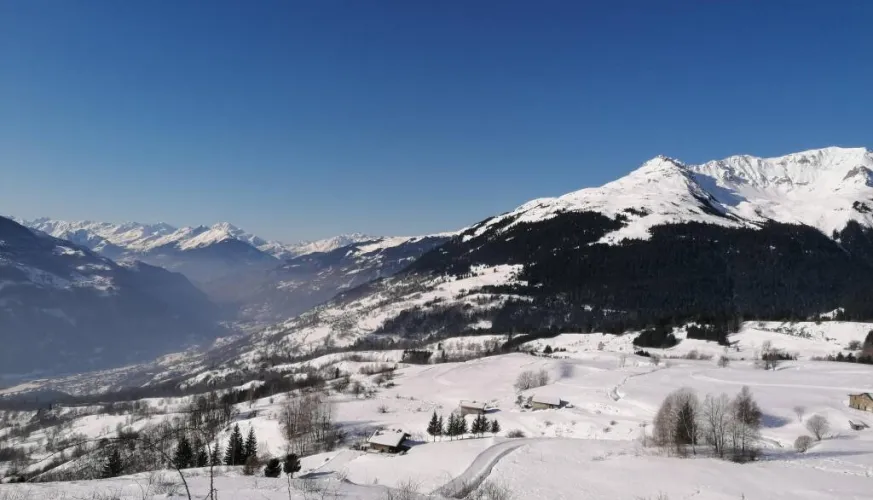 Snowshoe trail - Boucle des pâturages_La Plagne Tarentaise