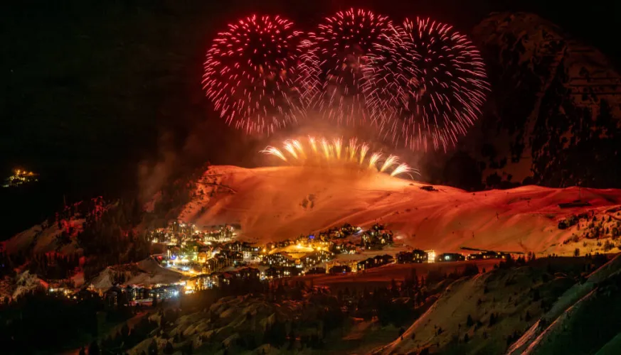 The Night of the Red Pompon_La Plagne