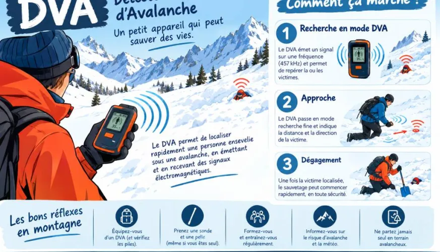 Introduction to Mountain Rescue/Avalanche Transceiver | ESF_Montchavin-les-Coches