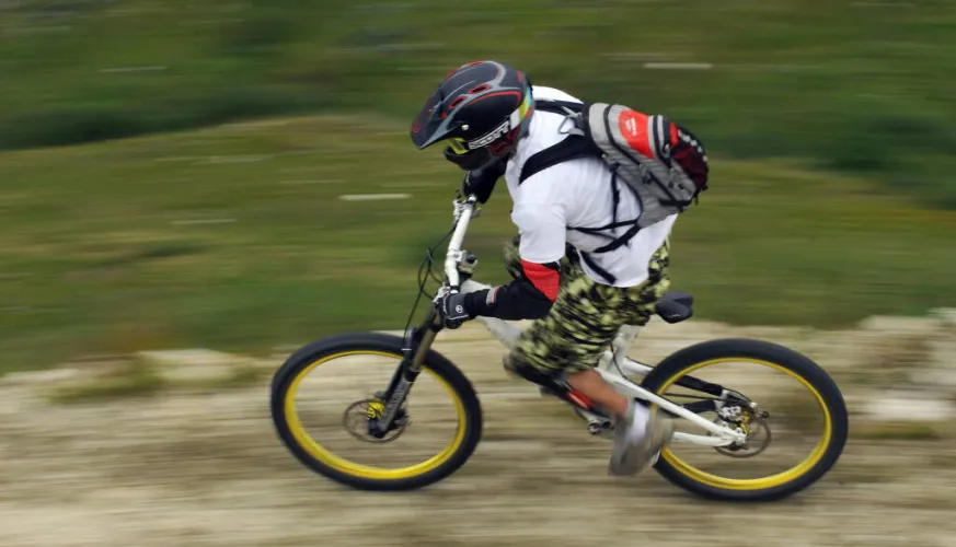 VTT descente à La Plagne