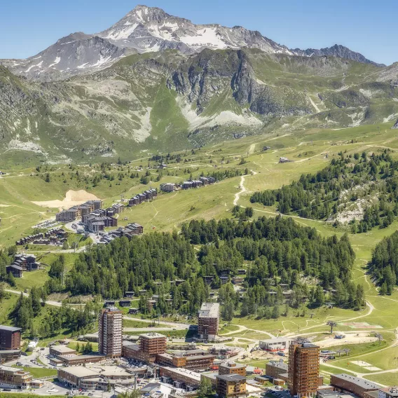 Plagne Centre en été