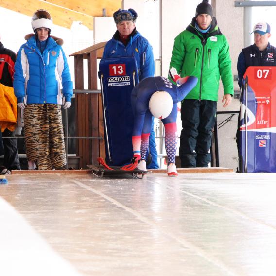 Coupe du monde de bobsleigh piste olympique