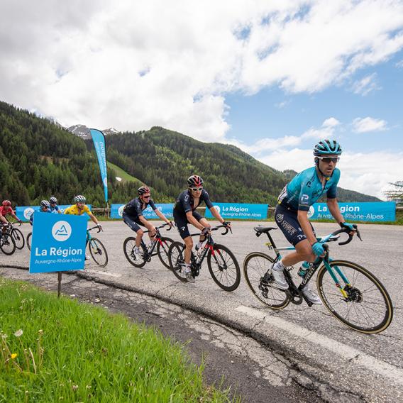 Le Critérium du Dauphiné à La Plagne 