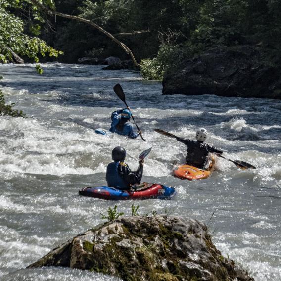 Descente de l'Isère en Kayak