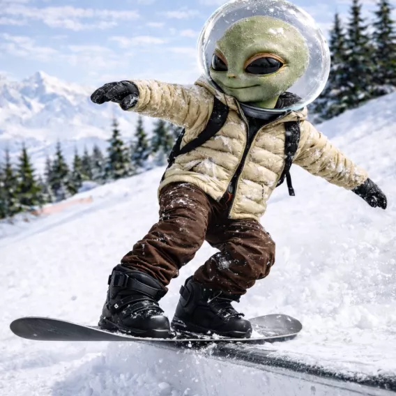 Le pass marsien à La Plagne