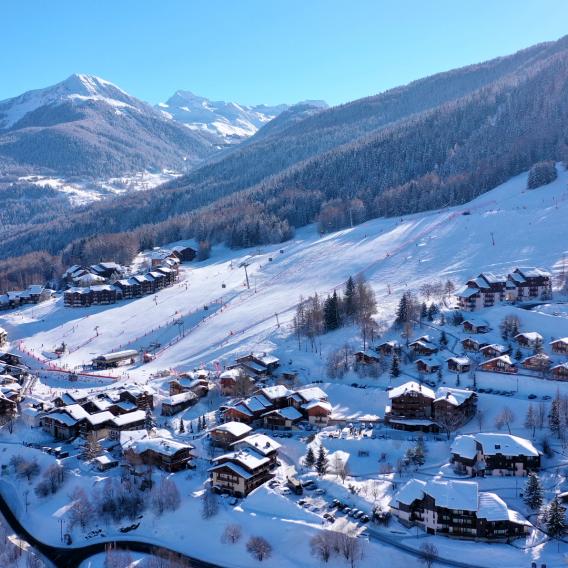 Ski La Plagne Montalbert Panorama
