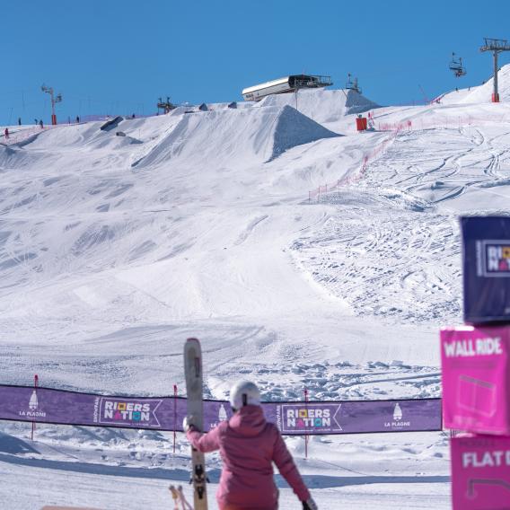 Riders Nation snowpark La Plagne