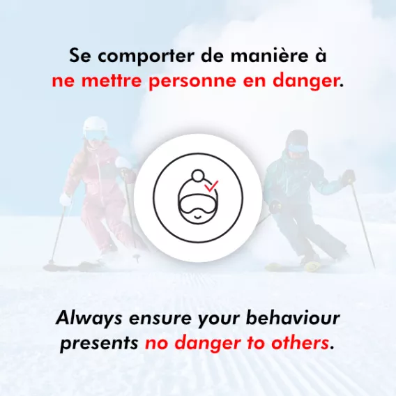 Les 10 règles de l'usager des pistes