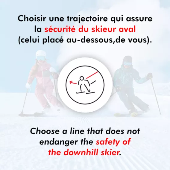 Les 10 règles de l'usager des pistes