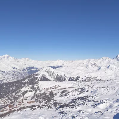 Panorama La plagne