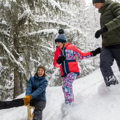 La Plagne with your family