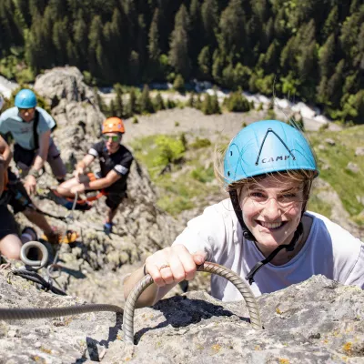 Via ferrata and climbing