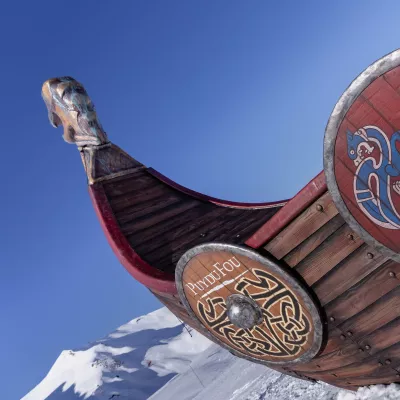 A Viking invasion in La Plagne