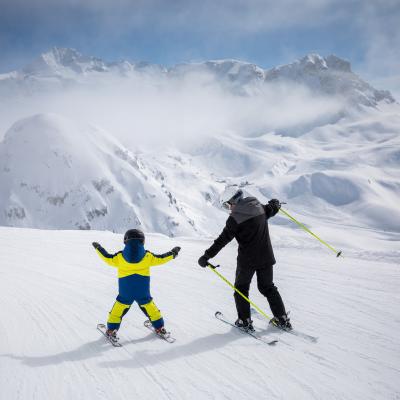 Spring skiing Spring skiing