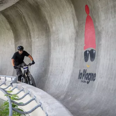 A highly original detour for the riders in the Tour de France!