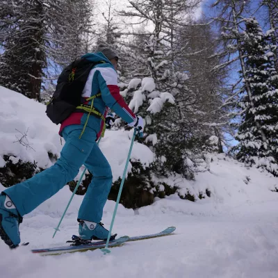 Ski touring