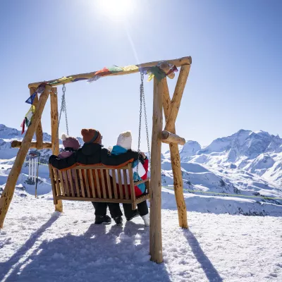 Spring skiing