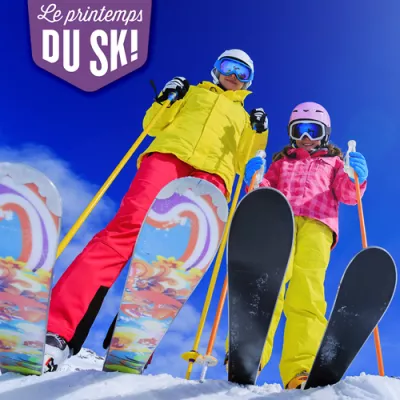 Printemps du ski - Welcome to beginners | march 21st - april 4th