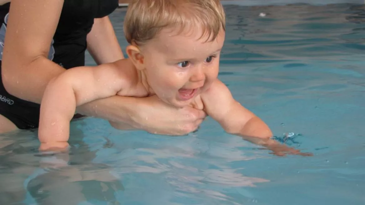 Baby swimmers