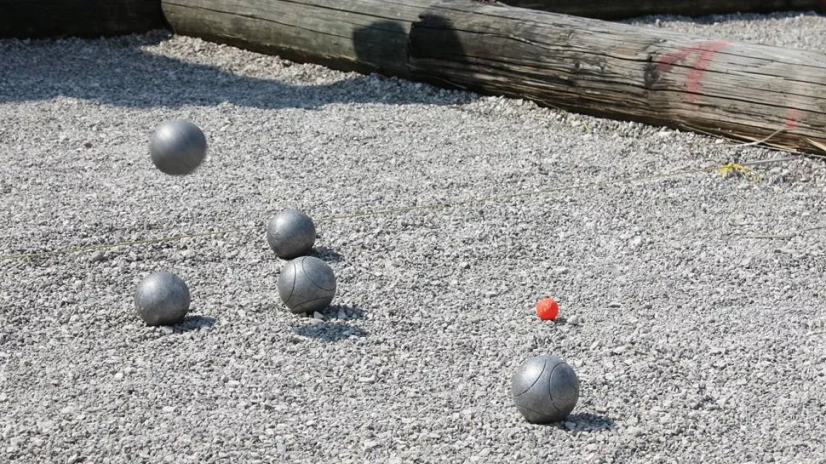 Terrain de pétanque