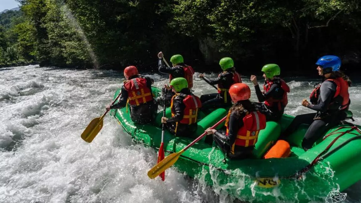 Rafting ion the river Isère_Aime-la-Plagne