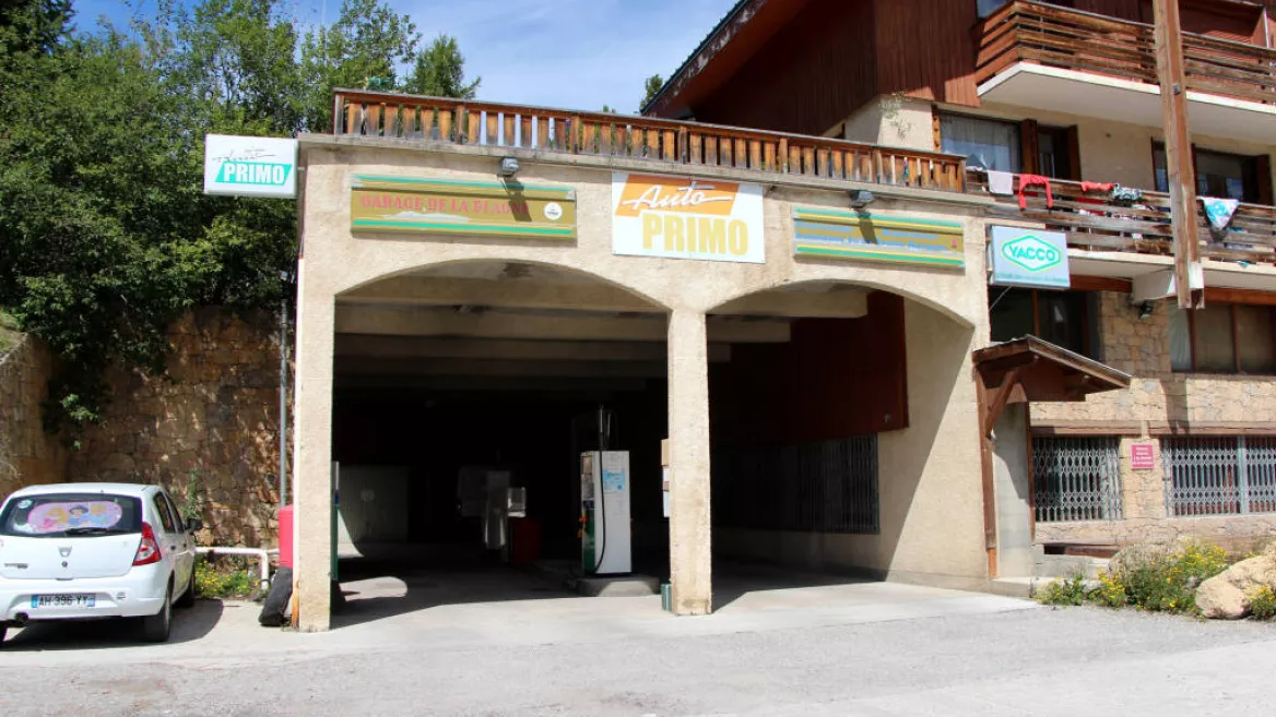 Station service à Plagne Centre