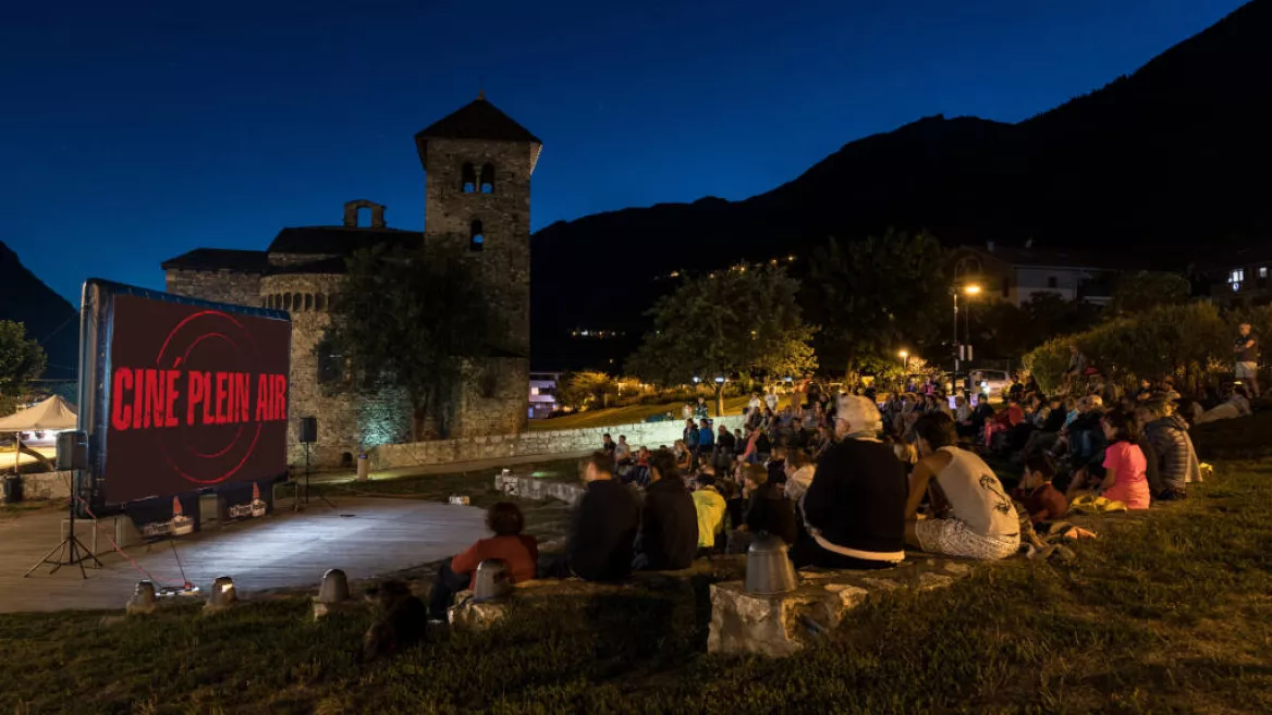 Open-air film screening - La Plagne Vallée