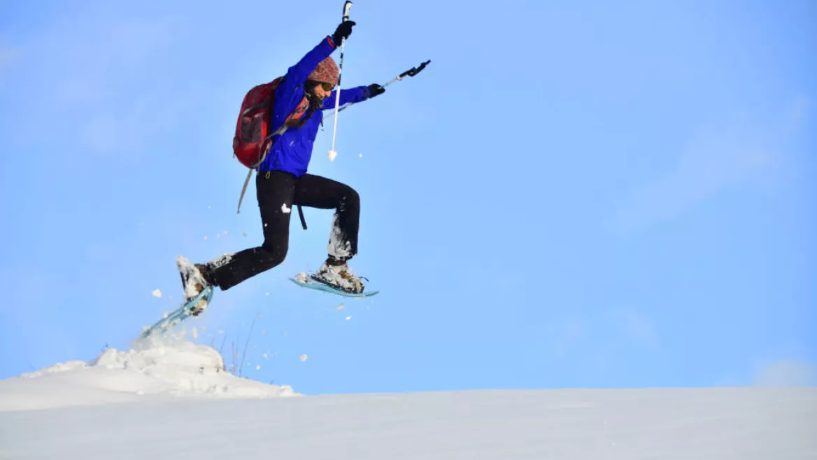 Snowshoe excursion