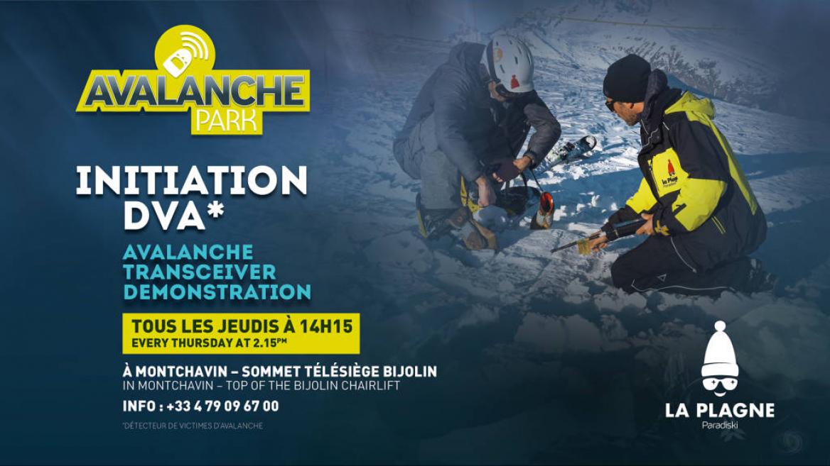 Avalanche Park : Initiation DVA Avalanche Park : Initiation DVA