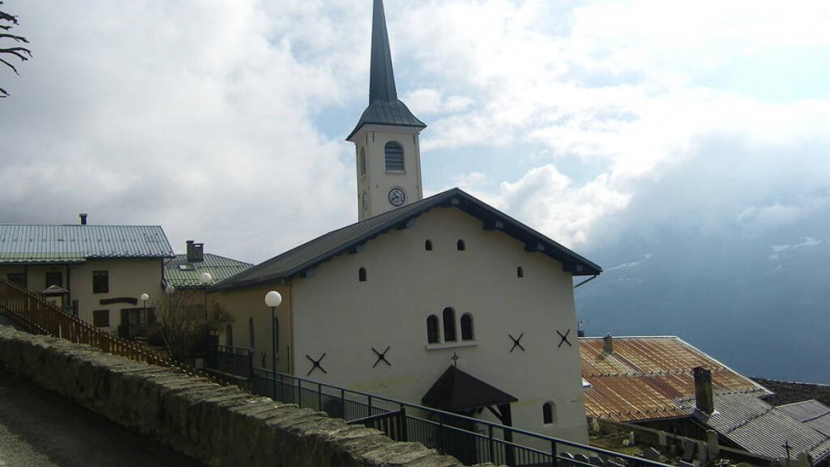 église St Barthélémy - Granier - Vallée de la Plagne