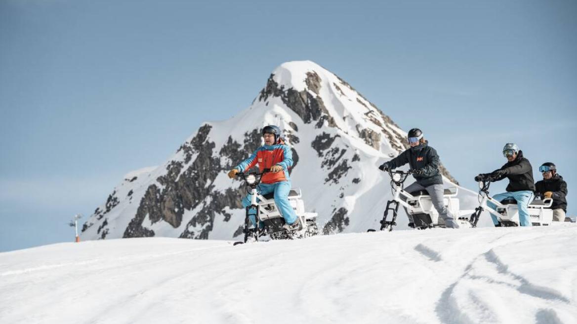 Moonbikes à la plagne