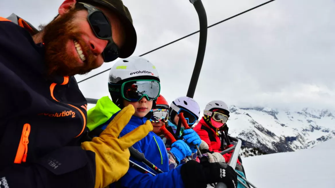Ski courses for children