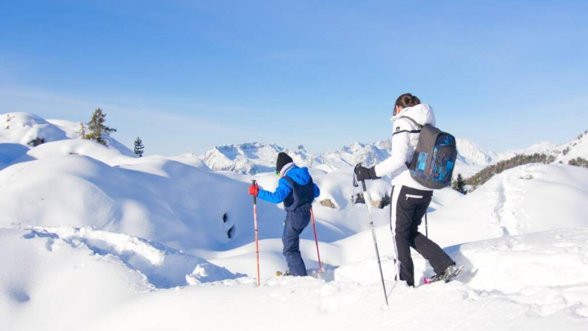 Snowshoe trekking hot sale