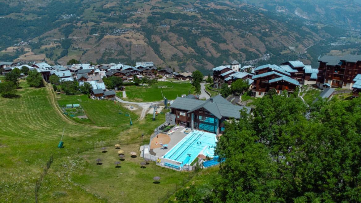 En mode été Espace Paradisio_Montchavin-les-Coches