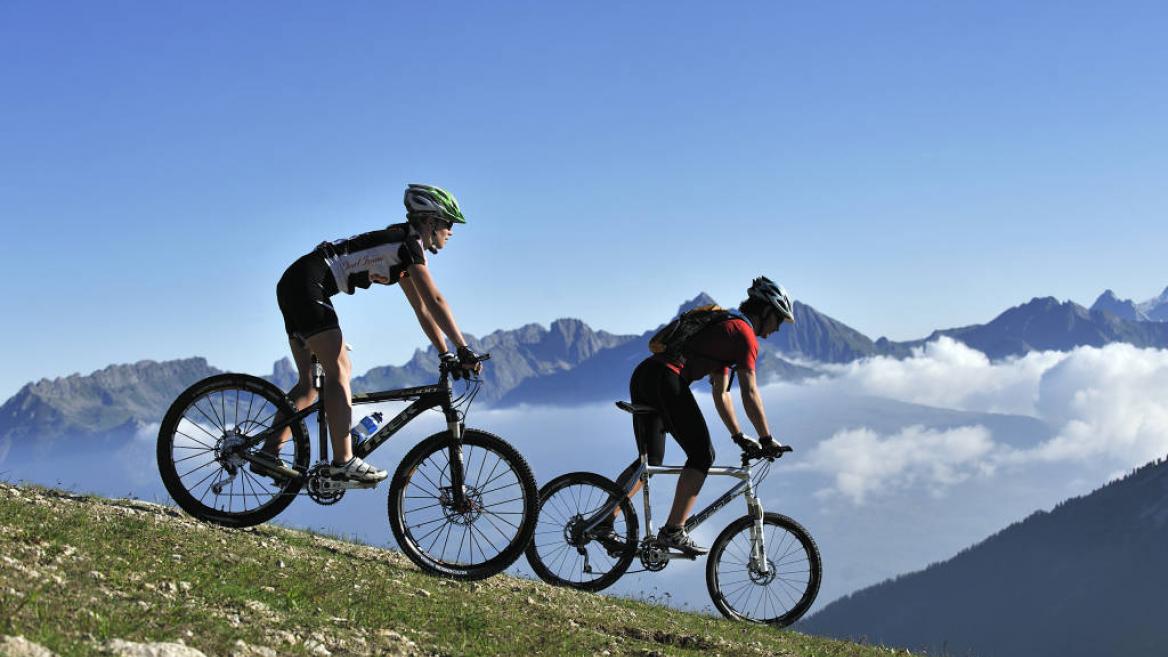 Mountain bike itinerary - La Glière / Chalet du Grand Plan