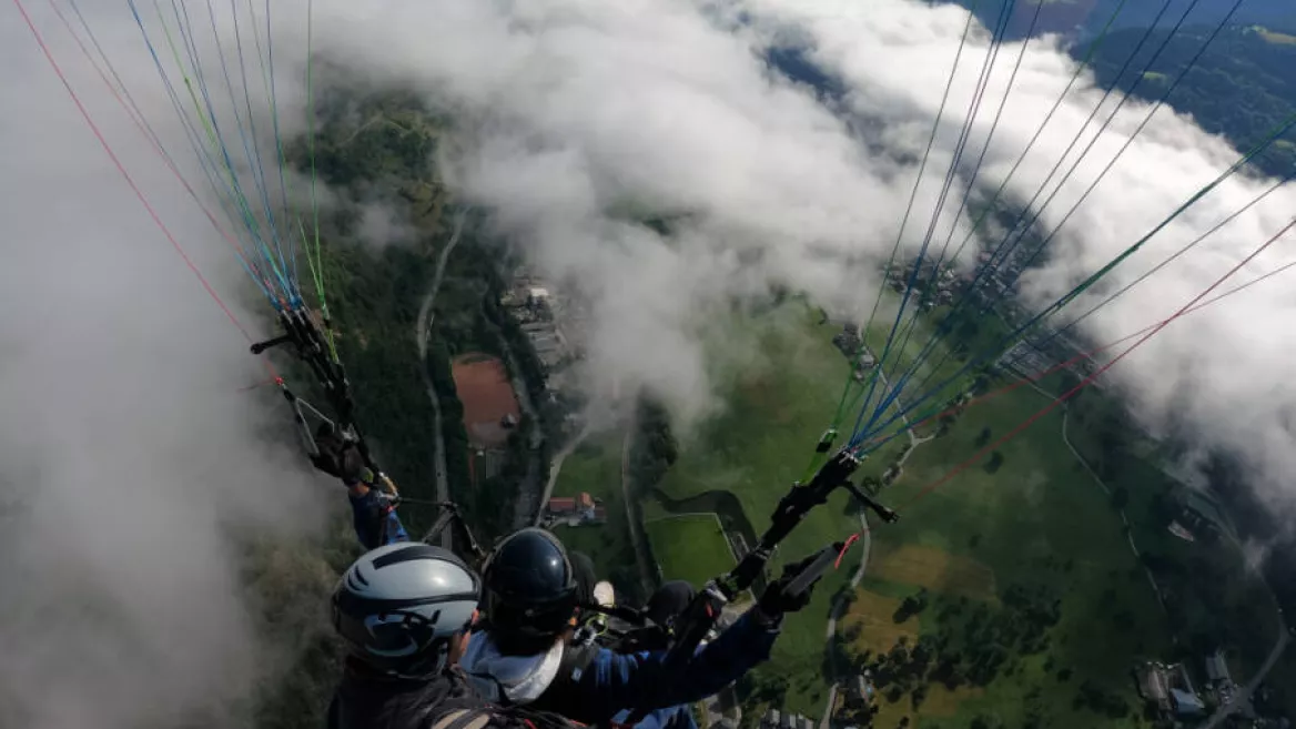 Fly in Paradise - Sébastien - Paragliding_La Plagne