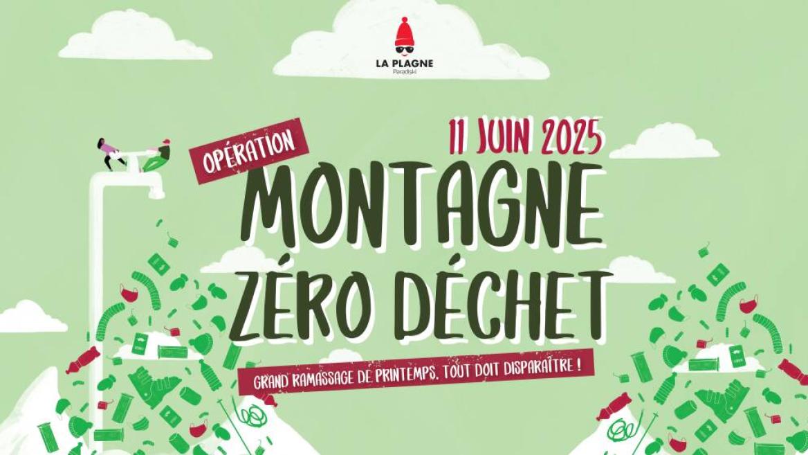 Opération : Montagne Zéro Déchet | Le Grand Ramassage_Plagne-Montalbert