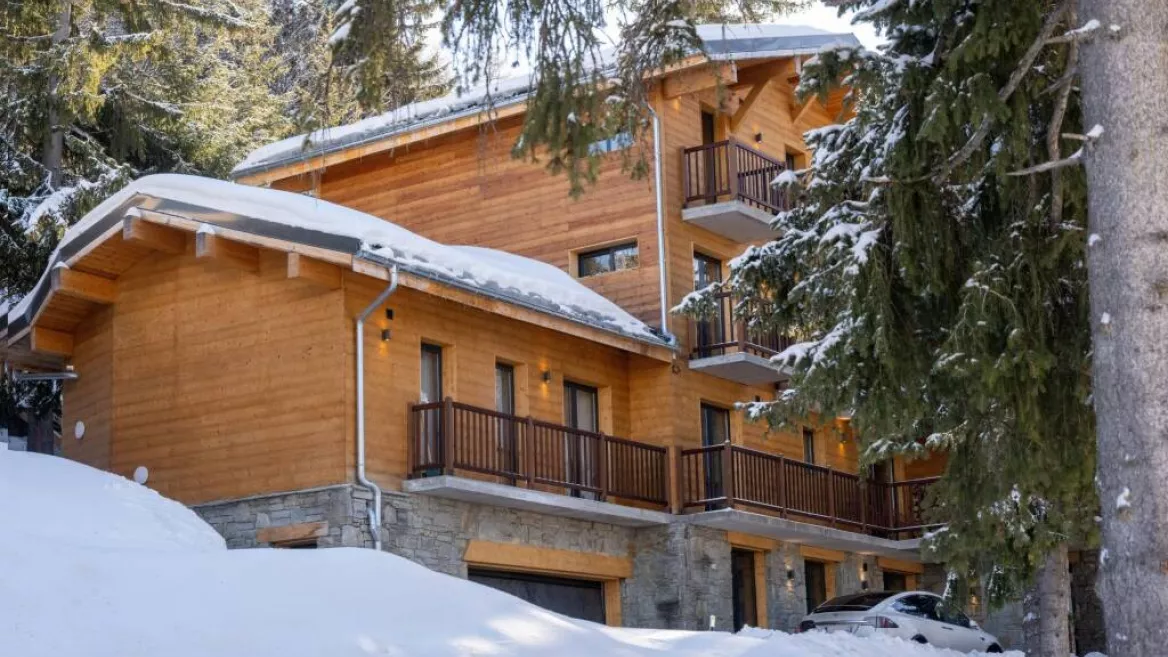 Outside view of Chalet du Bois Melay