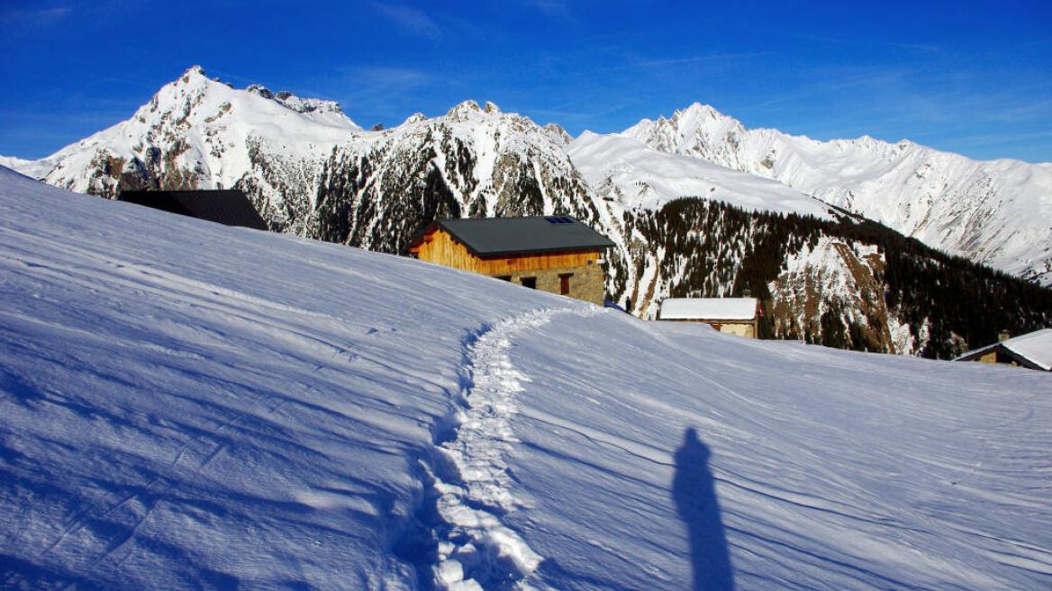 Sentier Montée dans les alpages