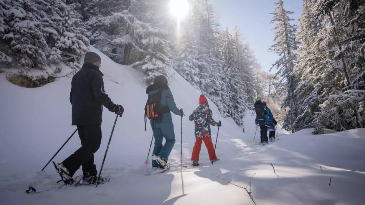 Wooden plan under the stars!_Montchavin-les-Coches
