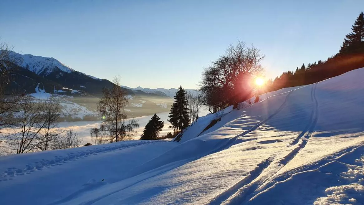 Walk at Granier_Aime-la-Plagne