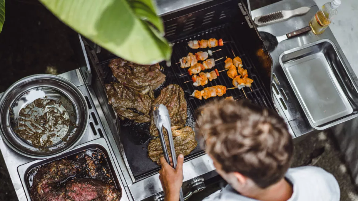 Surf and turf plancha evening_Aime-la-Plagne