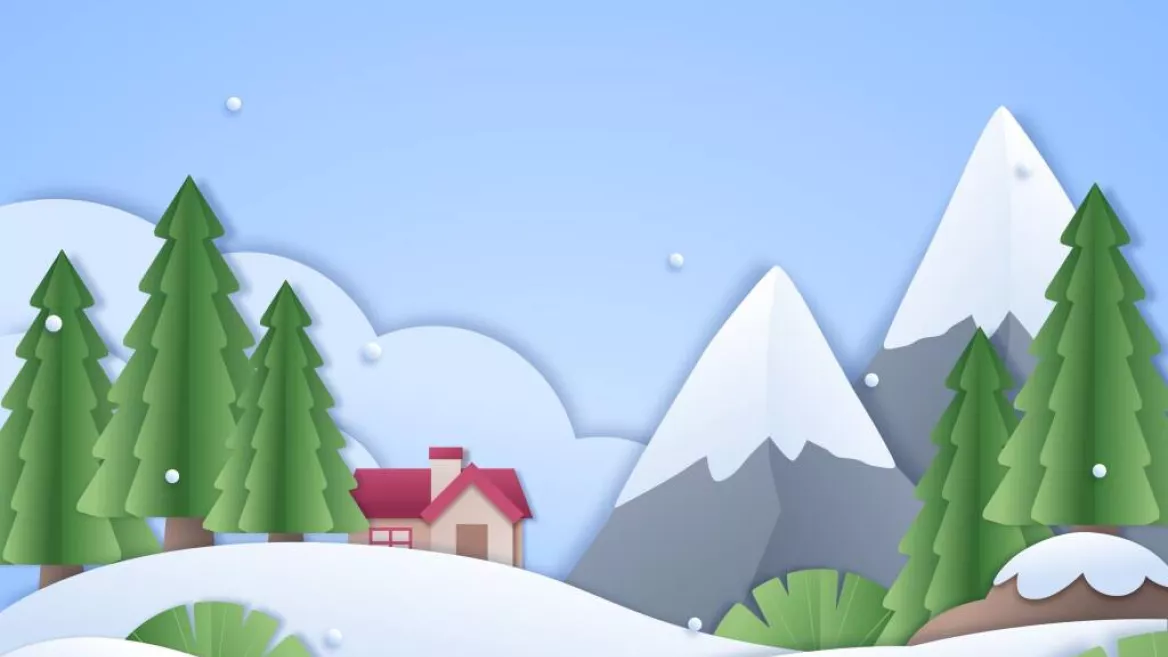 Creative activity: Diorama_Aime-la-Plagne