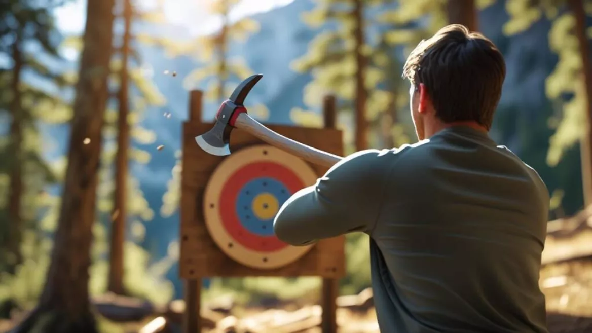 Axe throwing - Vanoise Aventure_Champagny-en-Vanoise