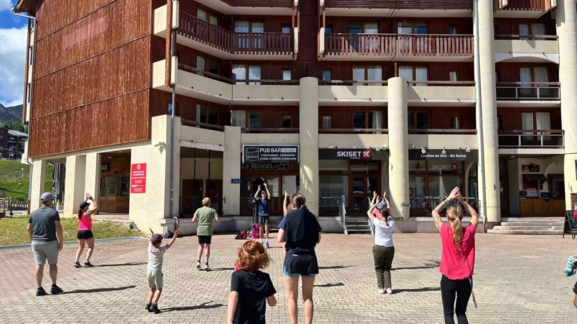 Fitness: Thighs, abs, buttocks_La Plagne