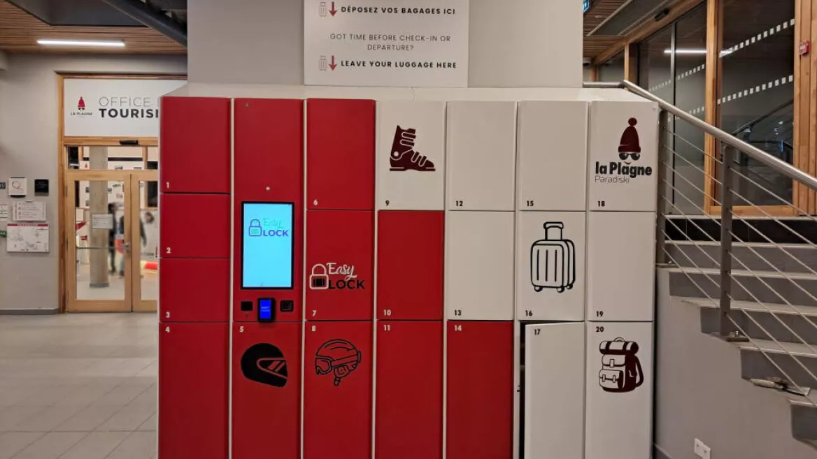 Easy Lock - Luggage storage_La Plagne