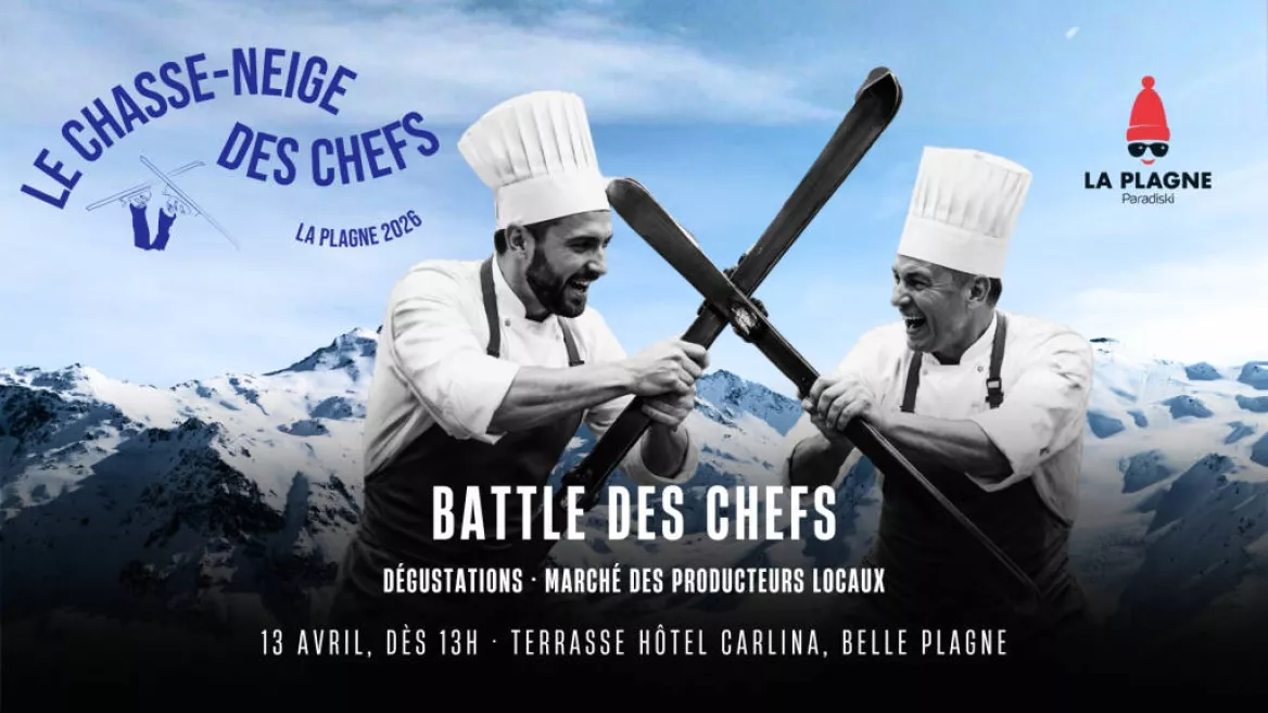 The chefs' snow plough_La Plagne Tarentaise