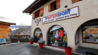 Le magasin Intersport pour la location de linge